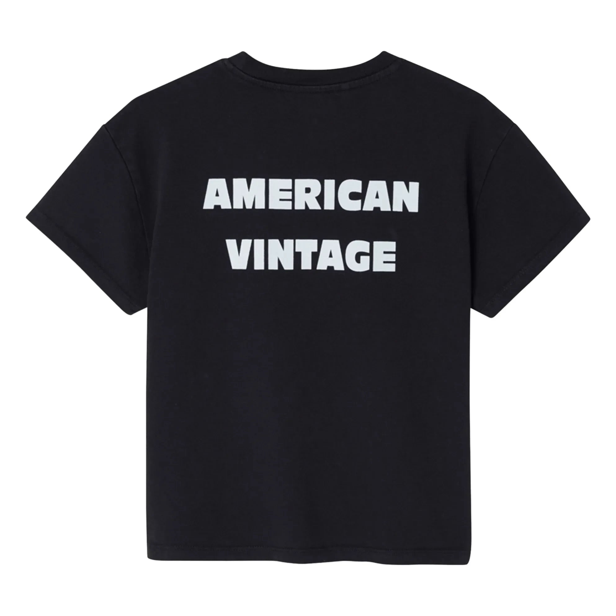 American Vintage - Camiseta Fizvalley | Negro