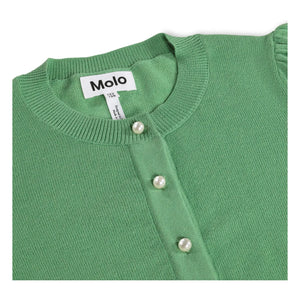 Molo - Cárdigan de Algodón Orgánico Guinevere | Verde