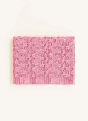 Hvid - Gigi Merinos Cuello de lana | rosa chicle