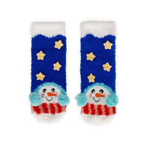 Legami - Calcetines de Navidad para Niños con Muñecos de Nieve - ¡Perfecto para el Invierno!