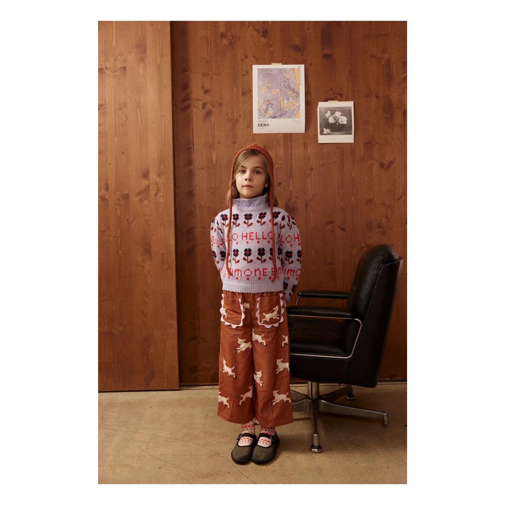 Hello Simone - Suéter de alpaca y lana merino Cleophée | Malva