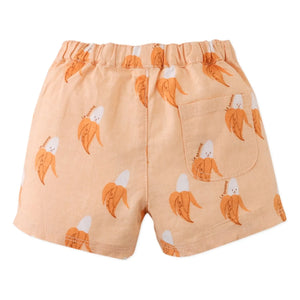 Gingersnaps - Shorts de lino Thomas Banana | Naranja