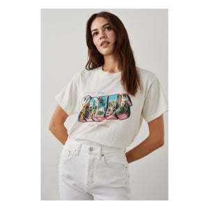 Rails - Camiseta de novio | Blanco