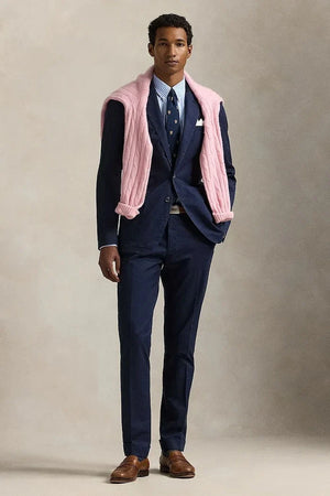 Chaqueta de hombre Polo Ralph Lauren de algodón y elastano con un solo botón