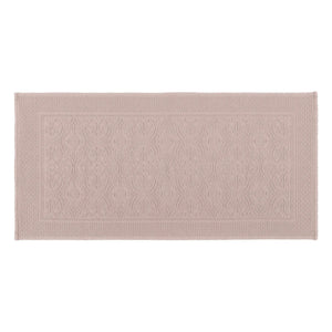 Alfombra de baño Haomy - Kymi | Rosa empolvado