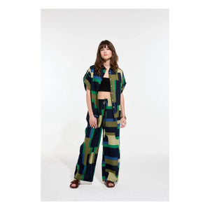 Mapoésie - Max Arum Pantalón de Algodón | Verde