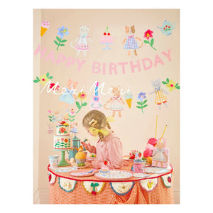 Meri Meri - Velas de cumpleaños Kitten Club - Paquete de 4 unidades