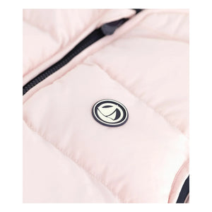 Petit Bateau - Chaleco acolchado reversible sin mangas | Rosa empolvado