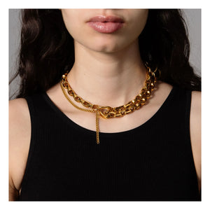 Perrine Taverniti - Exclusiva Perrine Taverniti x Smallable - Collar Corbatas | Dorado
