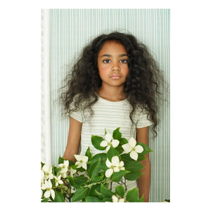 Soor Ploom - Camiseta Pouf Vagues de algodón orgánico | Salvia