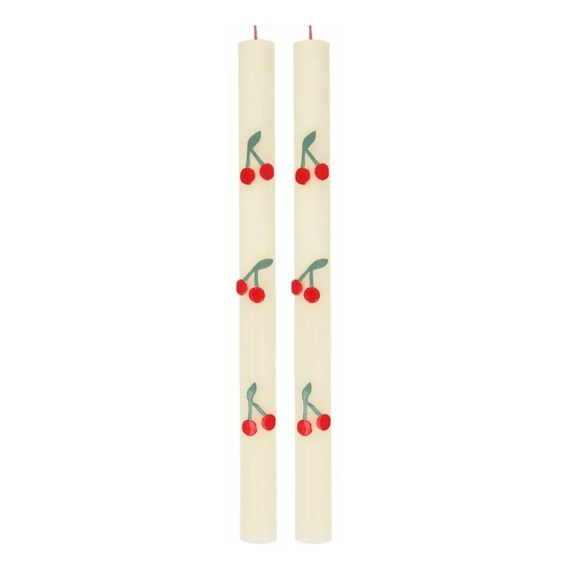 Meri Meri - Velas de cereza - Juego de 2