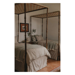garbo&friends - Juego de cama a rayas | Beige