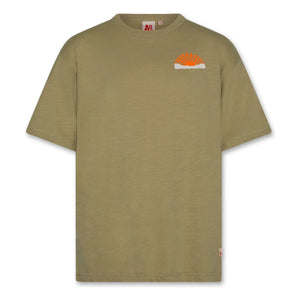 AO76 - Camiseta Silas Sunset Algodón reciclado | Caqui