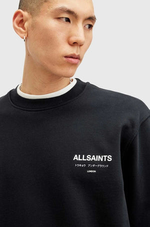 Sudadera de algodón AllSaints UNDERGROUND