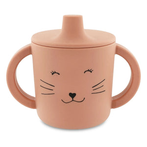 Trixie - Vaso de Aprendizaje de Silicona Sra. Gata | Rosa
