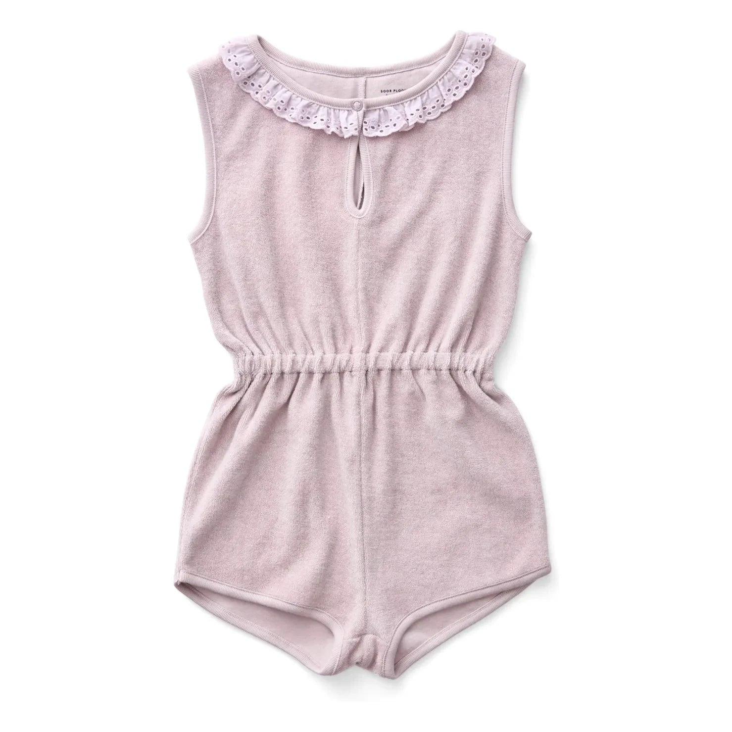 Soor Ploom - Mono de algodón orgánico Club Eponge | Rosa beige