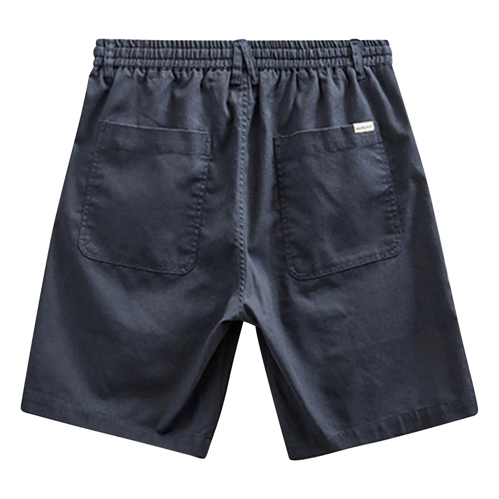 Anerkjendt - Shorts de lino Akjames | Azul oscuro