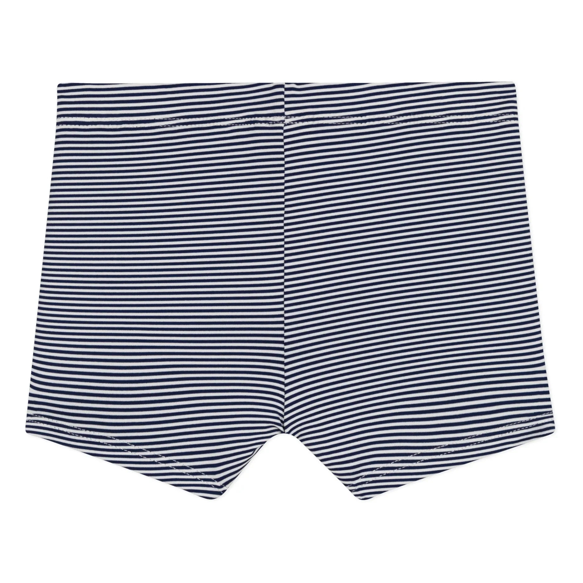 Petit Bateau - Bañador corto a rayas Magic | Azul marino