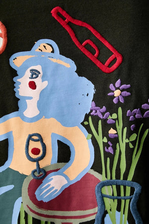 Camiseta de algodón para hombre Les Deux