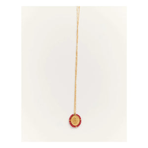 Collar Palas - Santa María | Rojo