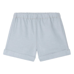 Bonpoint - Ecady shorts de algodón orgánico con piernas | Azul claro