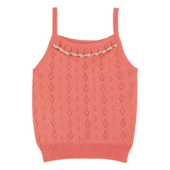 Emile et Ida - Camiseta de tirantes File | Rosa