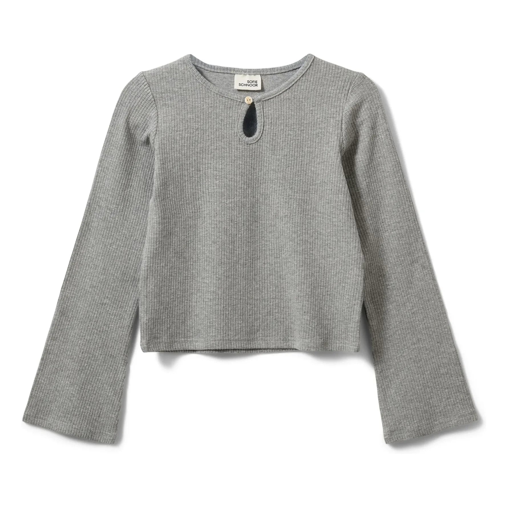 Sofie Schnoor - Camiseta Bailosy | Gris jaspeado