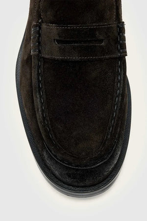 AllSaints Bloom Mocasin de Ante