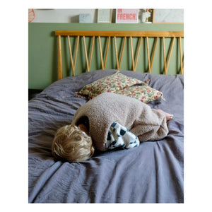 Tante Reine - Saco de dormir de algodón orgánico Teddy | Arena