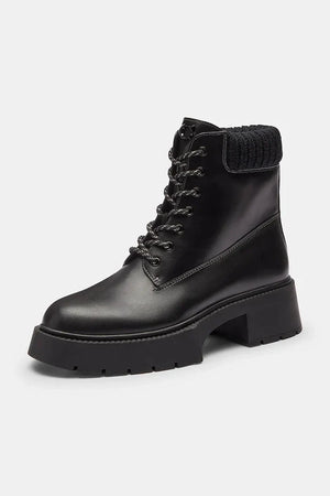 Botines Coach Leah de piel de plataforma