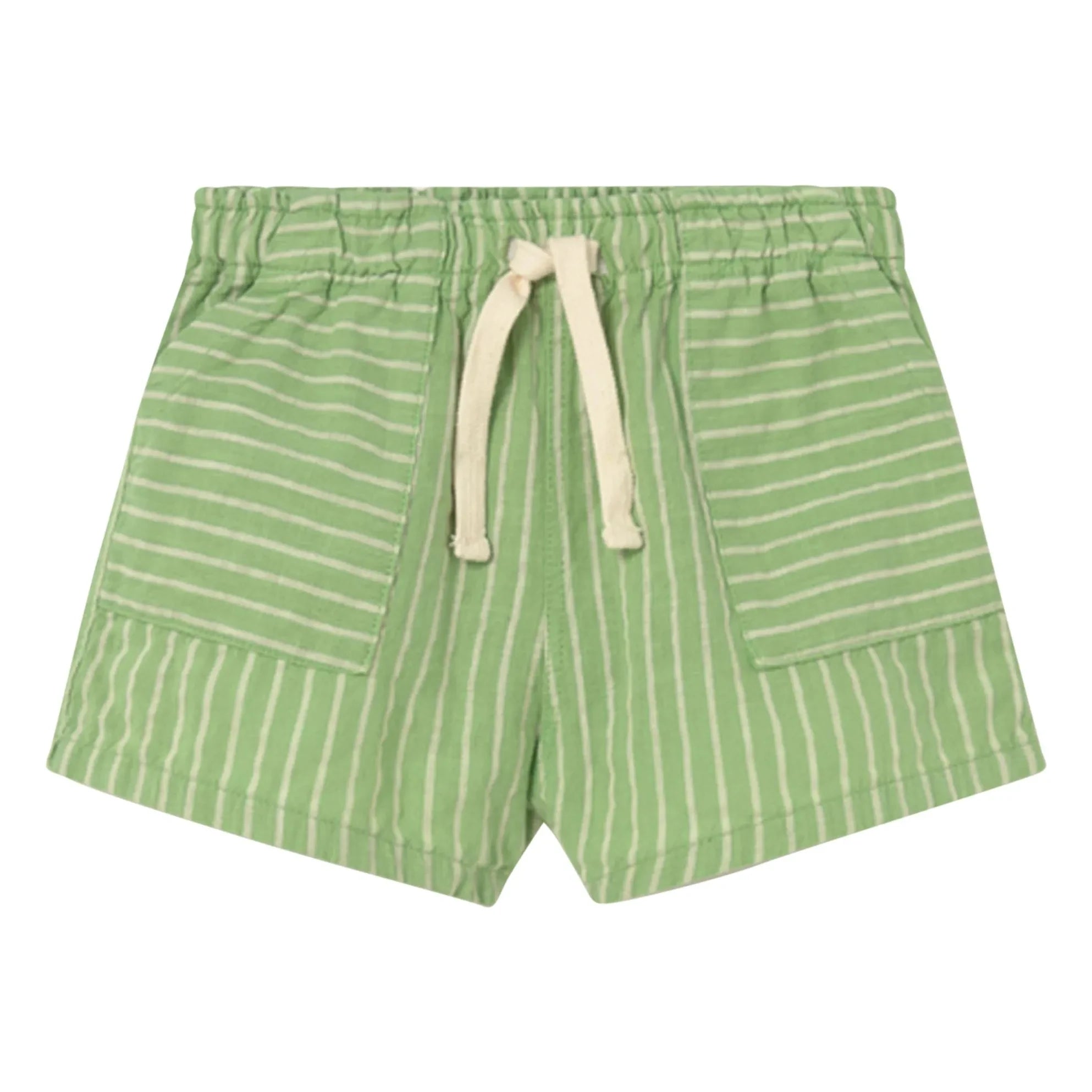 Cozmo - Ciro Baby Short a rayas | Verde Prado