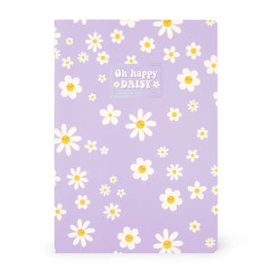 Legami - Cuaderno de ejercicios - Cuaderno A4 - Rayado de 8 mm - Daisy