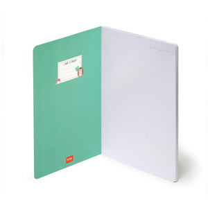 Legami - Cuaderno A5 en blanco con tapa dura ilustrada - Erizo