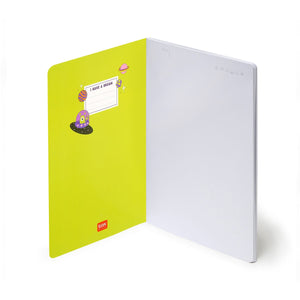 Legami - Cuaderno A5 en Blanco con Tapa Dura Ilustrada - Espacio