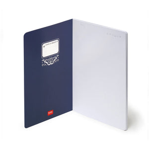 Legami - Cuaderno A5 en blanco con tapa dura ilustrada - Polilla