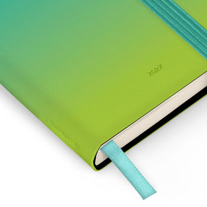Legami - Mini Agenda Bilingüe de 12 Meses, 2 Días por Página - 2027 - Shades Green