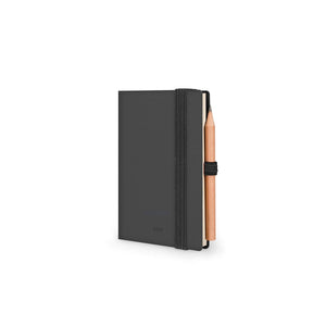 Legami - Mini Agenda Bilingüe de 12 Meses y 2 Días por Página - 2027 - Black Suit