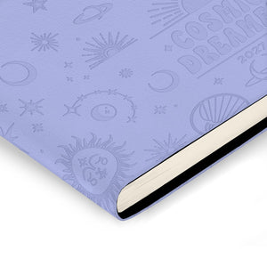 Legami - Agenda Semanal Horizontal Pequeña de 13 Meses 2027 - Cosmic Lilac