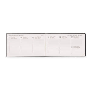 Legami - Agenda Semanal Horizontal Pequeña 13 Meses 2027 - Sunrise Lover