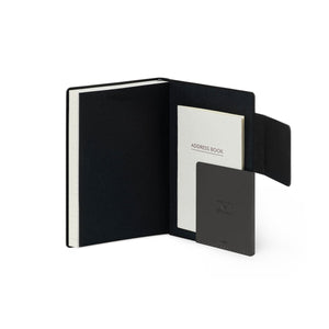 Legami - Agenda Diaria Pequeña de 12 Meses 2027 - Black Suit