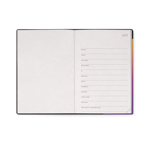Legami - Agenda Diaria Mediana de 12 Meses 2027 - Sunset Vibes