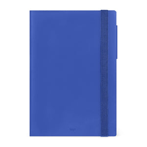 Legami - Agenda Diaria Mediana de 12 Meses 2027 - Azul Ecléctico