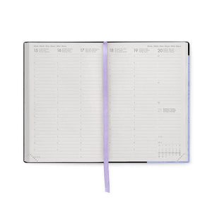 Legami - Agenda Semanal Mediana de 12 Meses 2027 - Cosmic Lilac