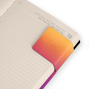 Legami - Agenda Diaria Grande de 12 Meses 2027 - Sunset Vibes