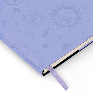 Legami - Agenda Semanal y Diaria Grande de 12 Meses 2027 - Cosmic Lilac
