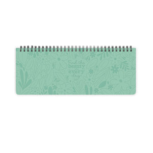 Legami – Agenda de escritorio de 13 meses 2027 – Botanic Garden