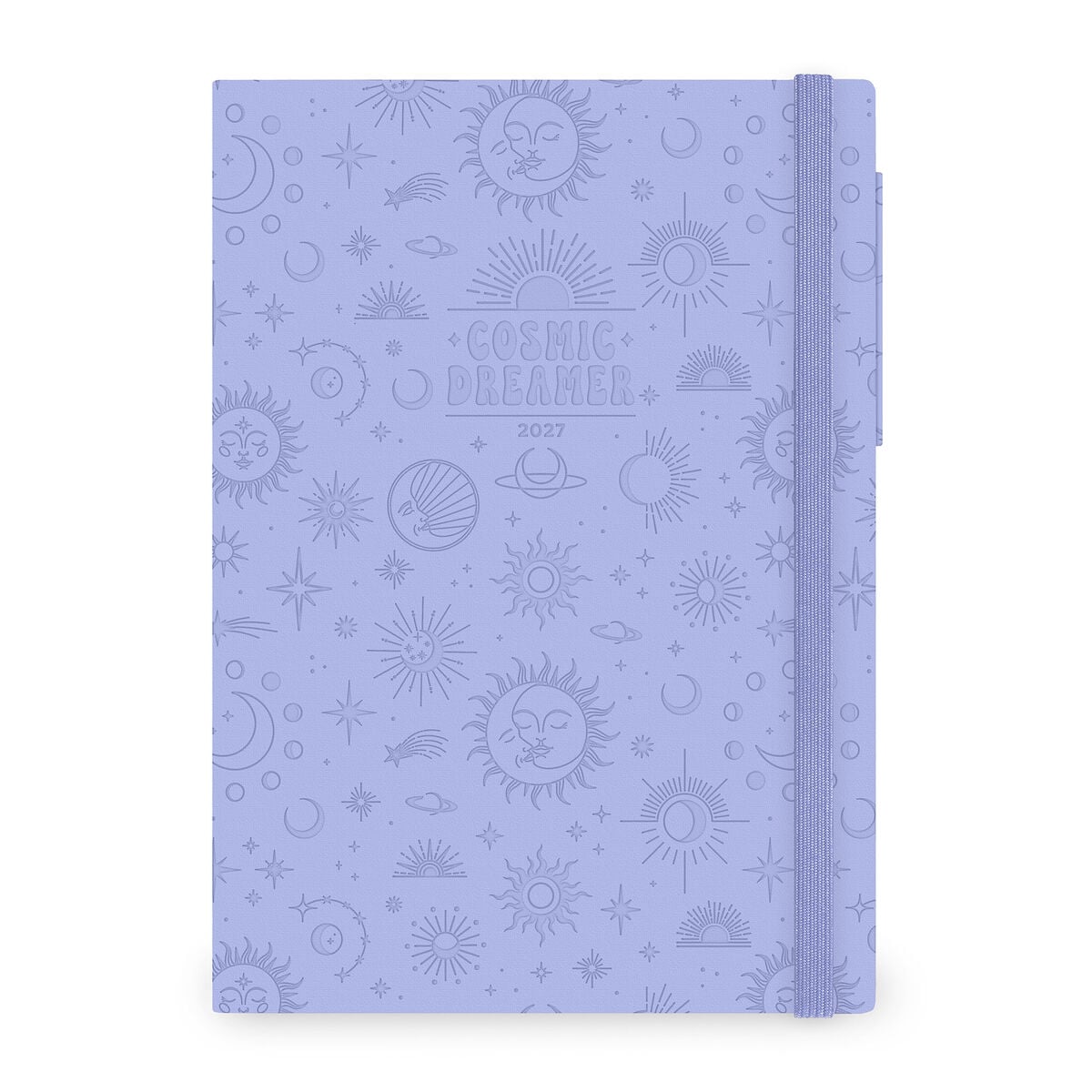 Legami - Agenda semanal maxi de 12 meses 2027 - Cosmic Lilac