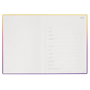 Legami - Agenda Diaria Maxi 13 Meses 2027 - Sunset Vibes