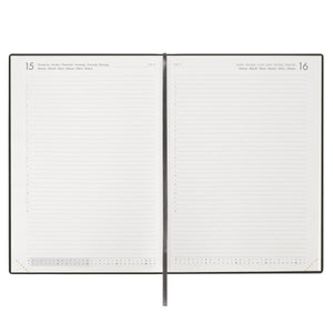 Legami - Agenda Diaria Maxi de 13 Meses 2027 - Black Suit
