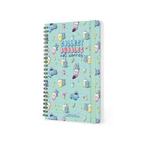 Legami - Agenda Semanal Grande con Espiral de 12 Meses 2027 - Kitty Bubble Tea